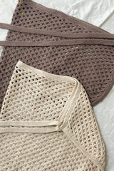 Clover Knit Wrap Skirt