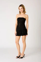 Strapless Smocked Top