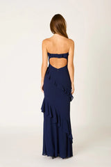 Cascade Ruffle Gown