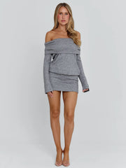 Vyorix KYOLA MINI DRESS GREY