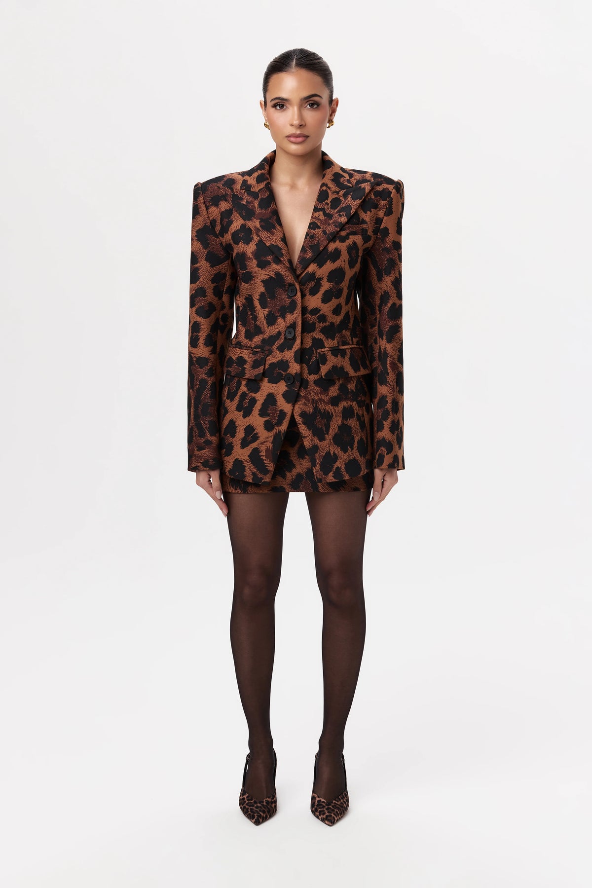 Suiting Mini Skirt