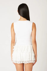 Coquette Knit Top