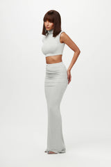 NW Turtleneck Sleeveless Crop Top