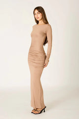 Stretch Jersey Maxi Dress