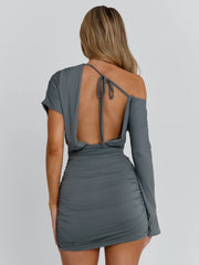 Vyorix ALLIE MINI DRESS SLATE