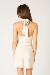 Halter Bias Top