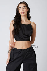 Satin Halter Top