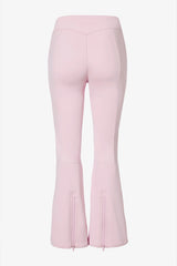 Waterproof Belted Ski Salopettes in Powder Pink