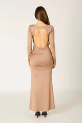 Stretch Jersey Maxi Dress