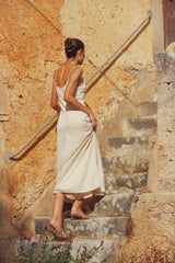 Georgette Maxi Dress | Ivory