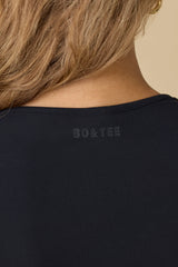 Second Skin - Soft Active Long Sleeve Top in Black