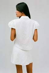THE GRACIE SKIRT IN WHITE