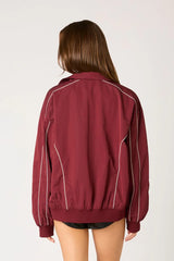 Nylon Bomber Jacket