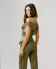 THE MELODY TOP IN CAMO