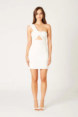 Side Strap Cut Out Mini Dress