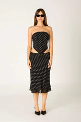 Chiffon Bandeau Top