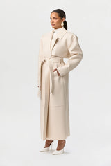 Vegan Leather Trench Coat