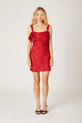 Jacquard Mini Dress