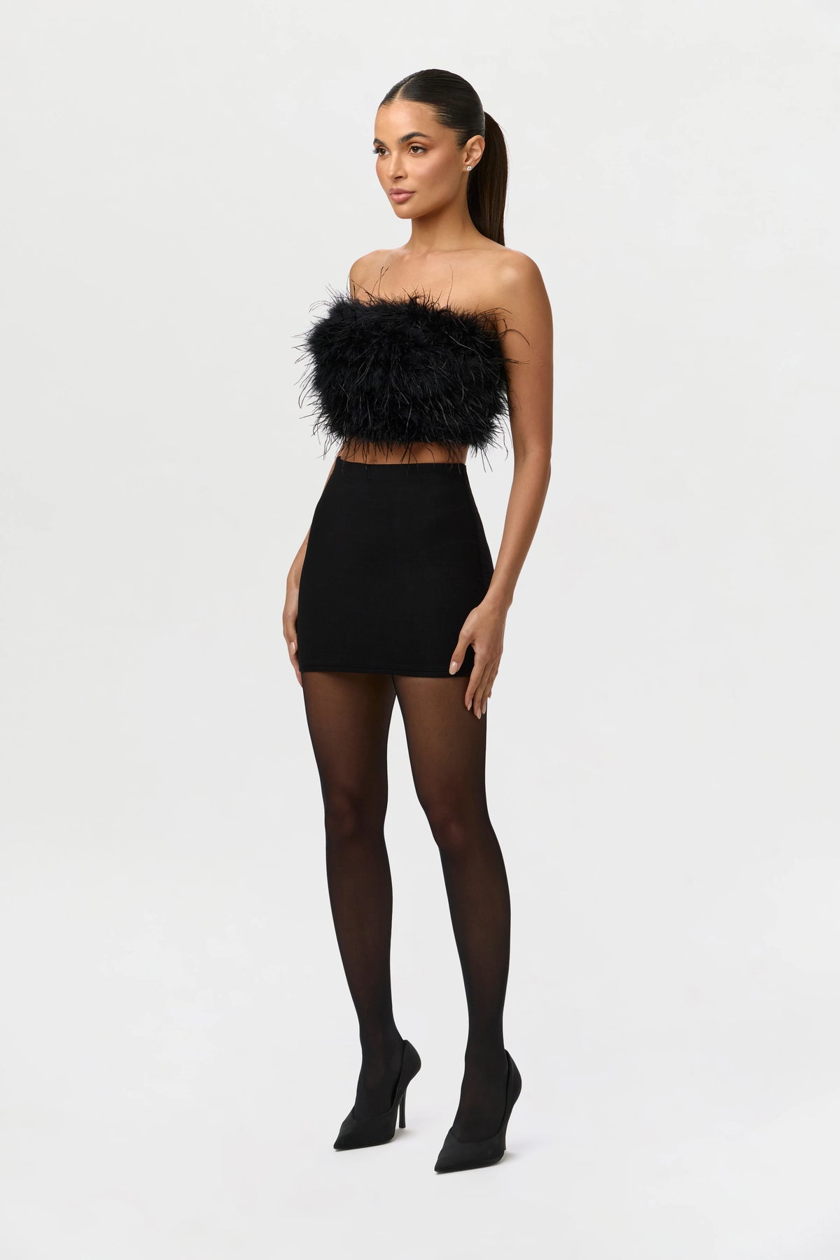 Ruffle My Feathers Tube Top