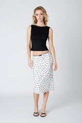 Bow Midi Skirt