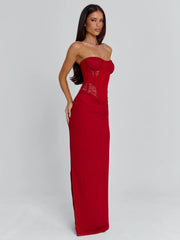 Vyorix ALEXIAM MAXI DRESS RED