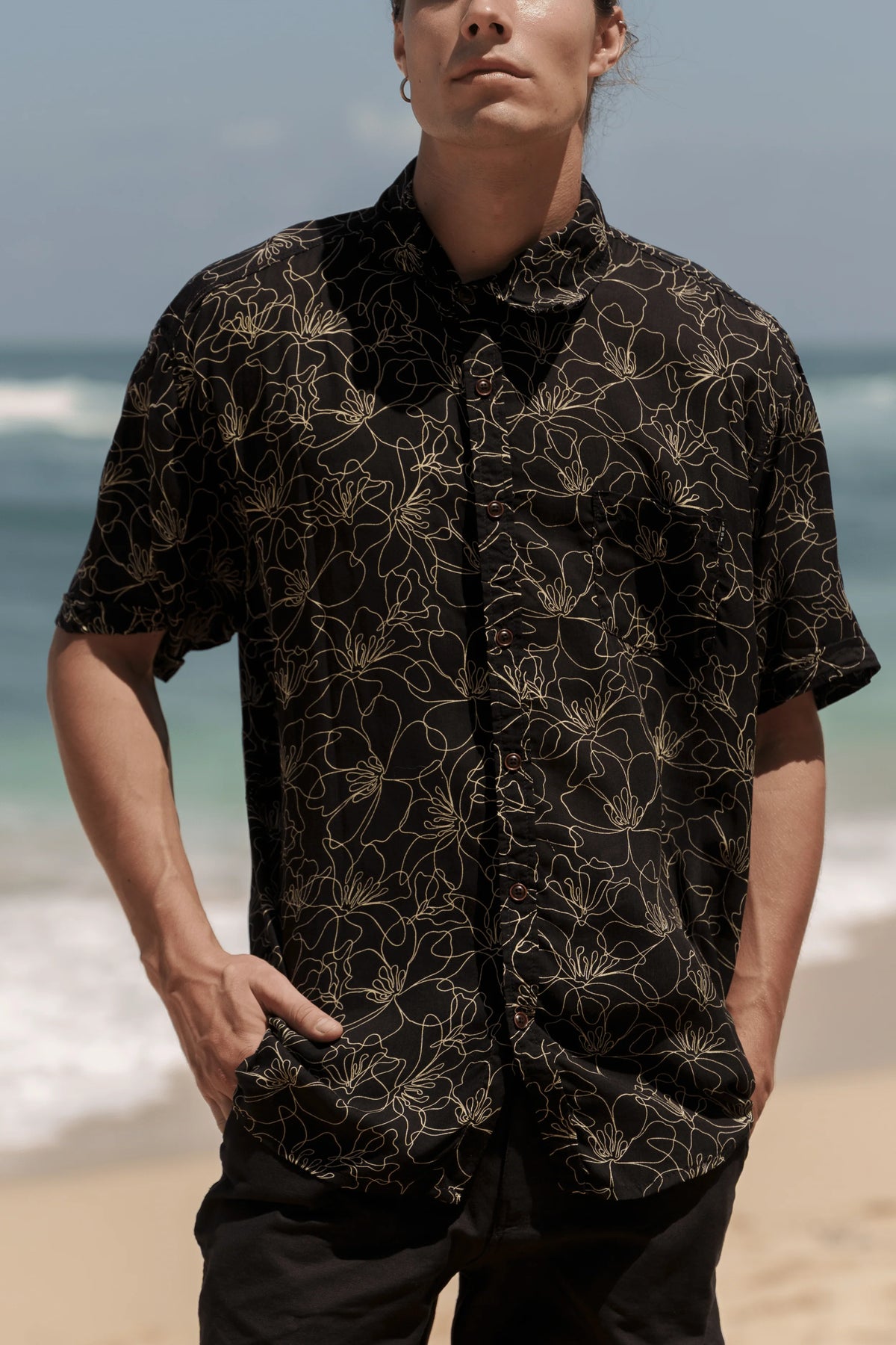 Flower Line Shirt