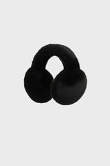 Faux-Fur Earmuffs in Black