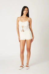 Textured Mini Shorts
