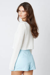 Ruched Mini Skirt