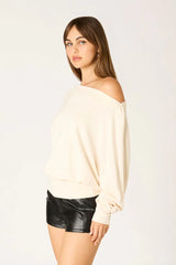 Off-Shoulder Jersey Top