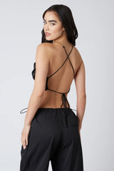 Satin Halter Top