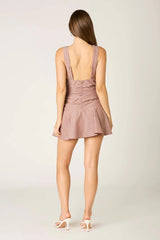 Wrap Mini Dress