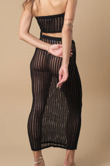 Zhuri Knit Long Skirt