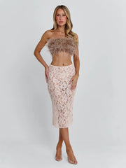 Vyorix TERISA TOP TAUPE