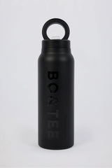 Magnetic Thermos-Insulated Stainless Steel Water Bottle in Black