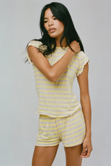 THE OATMEAL STRIPE SHORT