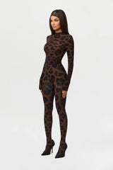 Naked Print Tights Petite