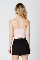 Satin Lace Corset