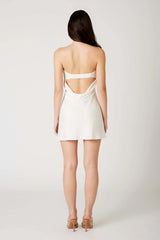 Strapless Bias Mini Dress