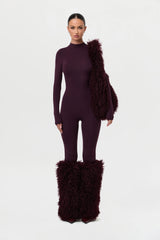 Faux Fur Plush Leg Warmers