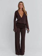 Vyorix LENNA PANT CHOCOLATE
