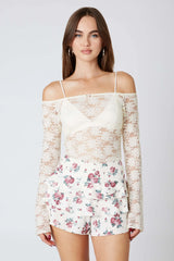 Ruffle Floral Skort