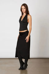 Bias Midi Skirt