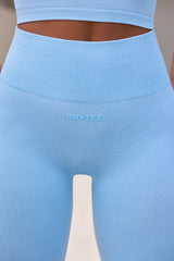 Super Sculpt Seamless Leggings in Sky Blue