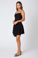 Lace Asymmetrical Dress
