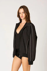 Nylon Bomber Jacket