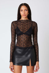 Floral Lace Long Sleeve