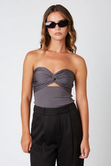 Cut Out Cropped Top
