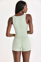 Soft Active Tank Top in Sage Marl