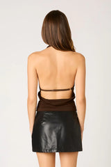 Deep V Halter Top